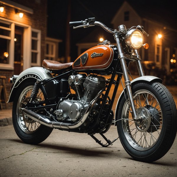 Comment installer un système d'éclairage LED sur une moto vintage?